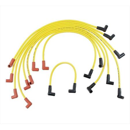 ACCEL 8 Mm. Super Stock Graphite Custom Wire Set- Yellow A35-4048